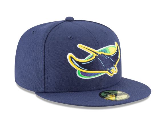 Tampa Bay Rays Alternate Collection 59Fifty Fitted-On-Field Collection-Blue product image 3, provided for visual reference