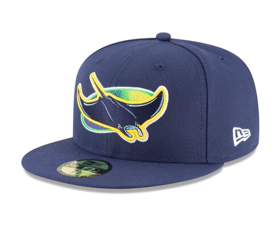 Tampa Bay Rays Alternate Collection 59Fifty Fitted-On-Field Collection-Blue product image 1, provided for visual reference