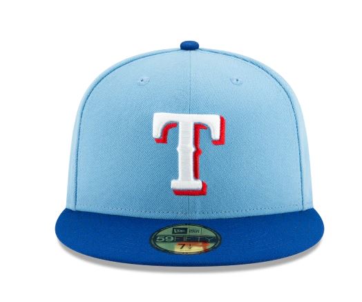 Texas Rangers Alternate 2 Collection 59Fifty Fitted-On-Field Collection-Blue product image 4, provided for visual reference