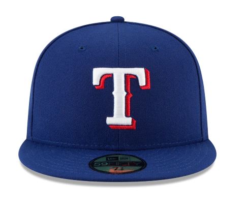 Texas Rangers Home Collection 59Fifty Fitted-On-Field Collection-Blue product image 1, provided for visual reference and