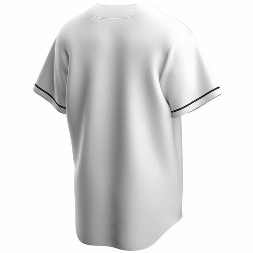 Nike Men Tampa Bay Devil Rays Cooperstown Jersey- White product image 2, provided for visual reference and product detail