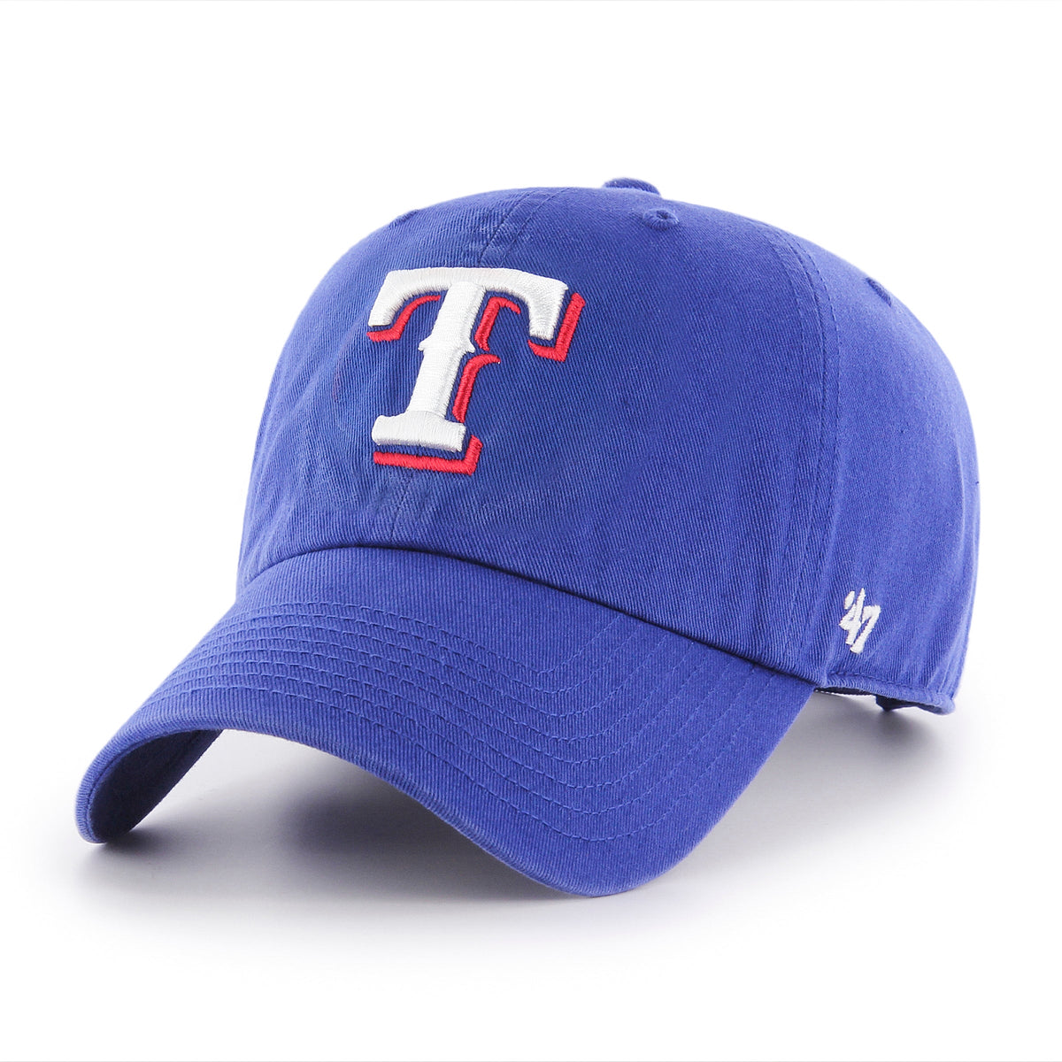 Texas Rangers Royal '47 Clean Up Adjustable Hat product image 1, provided for visual reference and product detail review