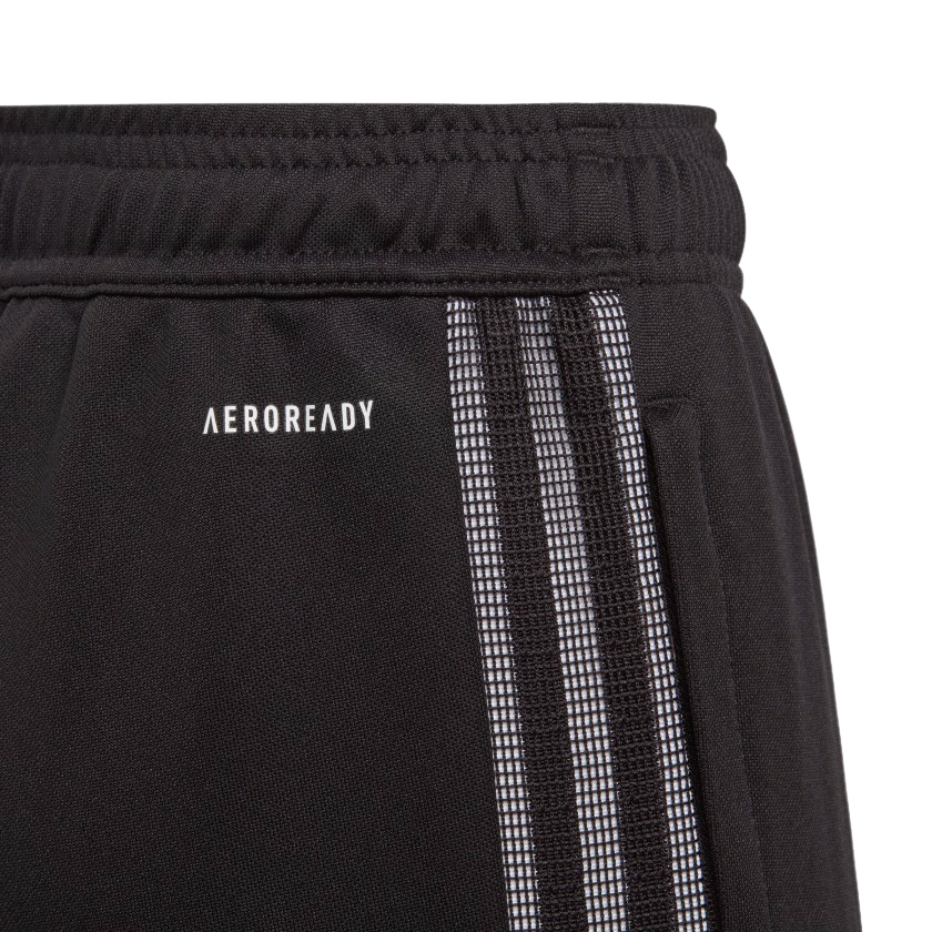 Adidas Youth Tiro 21 Track Pants- Black/White product image 3, provided for visual reference and product detail review