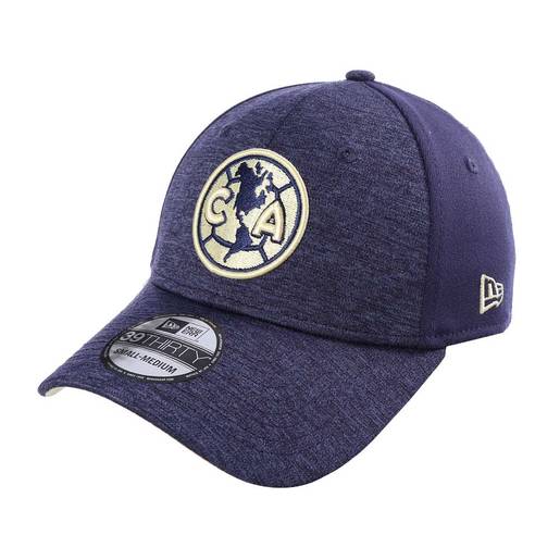 New Era Club America 39Thirty Flexfit Hat-Navy/Yellow product image 1, provided for visual reference and product detail