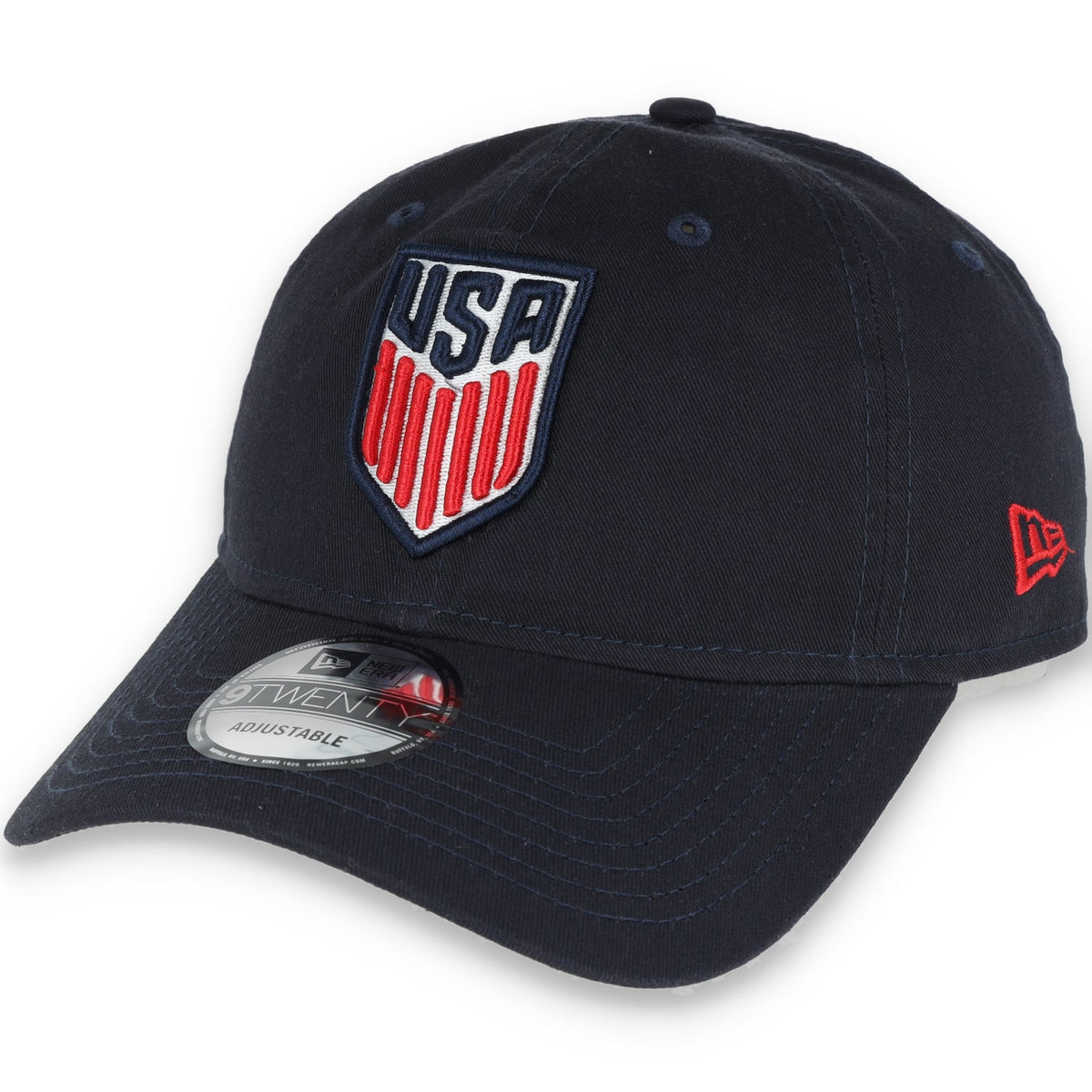 New Era U.S.A Core Classic 2.0 9Twenty Adjustable Hat-Navy product image 1, provided for visual reference and product detail