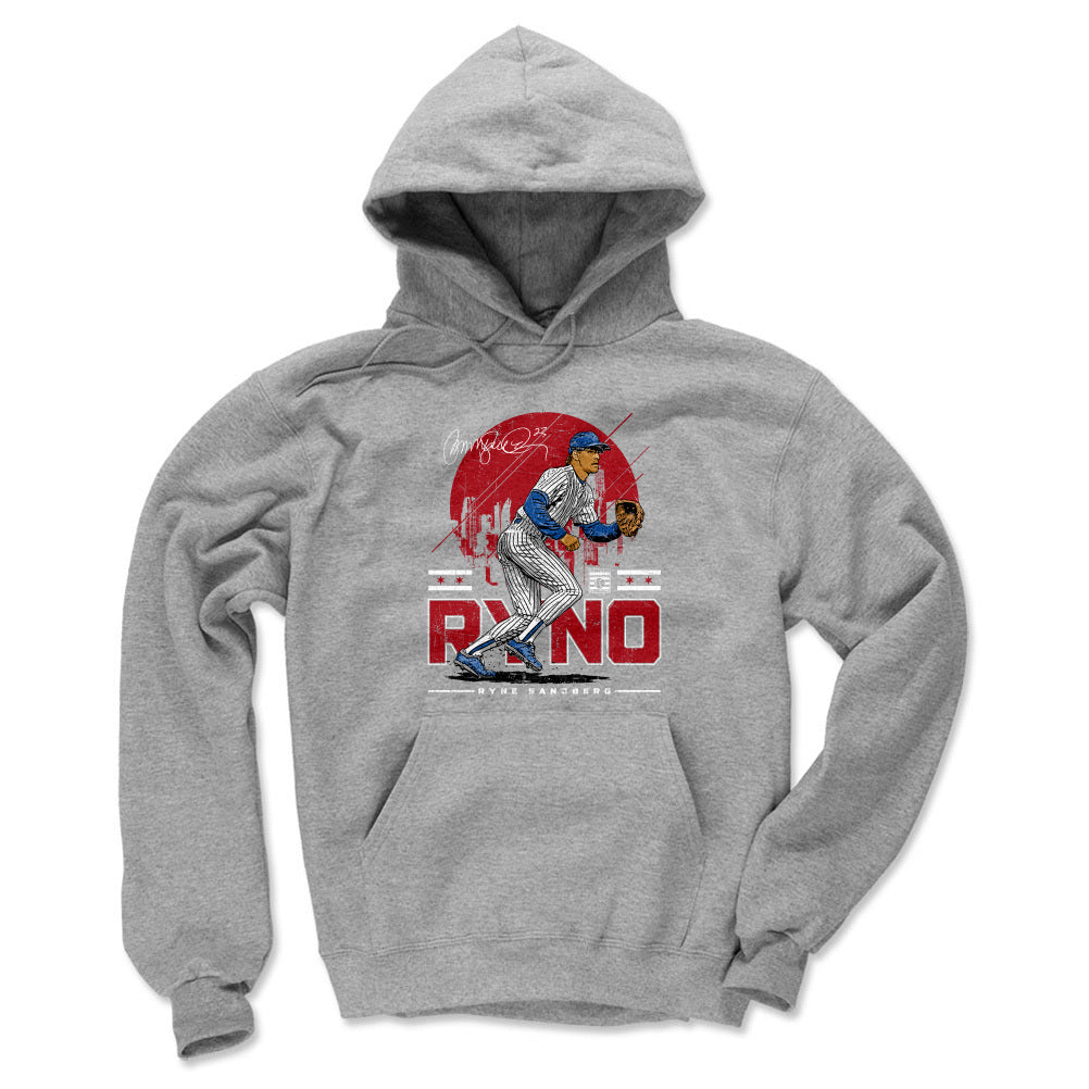Ryne Sandberg Chicago Skyline WHT product image 2, provided for visual reference and product detail review