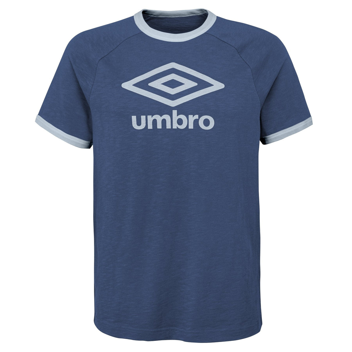 Umbro Men Cotton Logo T-Shirt-Navy product image 1, provided for visual reference and product detail review