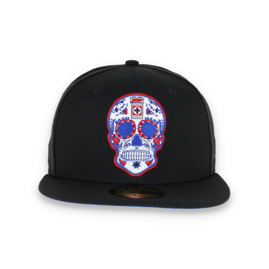 New Era Cruz Azul Sugar Skull 59Fifty Fitted Hat product image 2, provided for visual reference and product detail review
