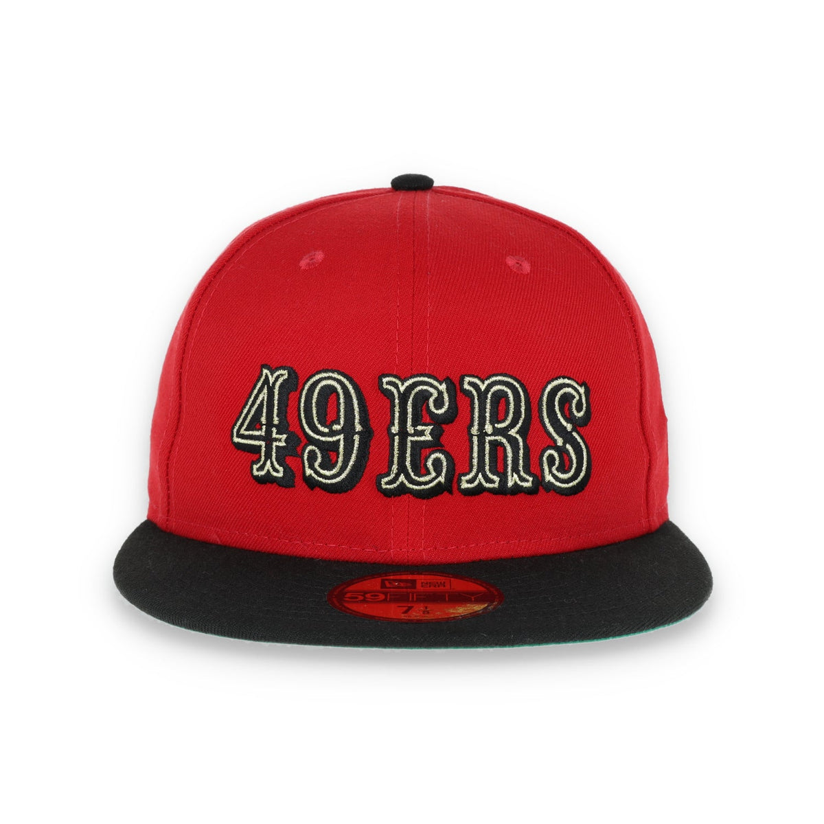 San Francisco 49Ers Nfl Basic 59Fifty Fitted-Black/Red product image 1, provided for visual reference and product detail