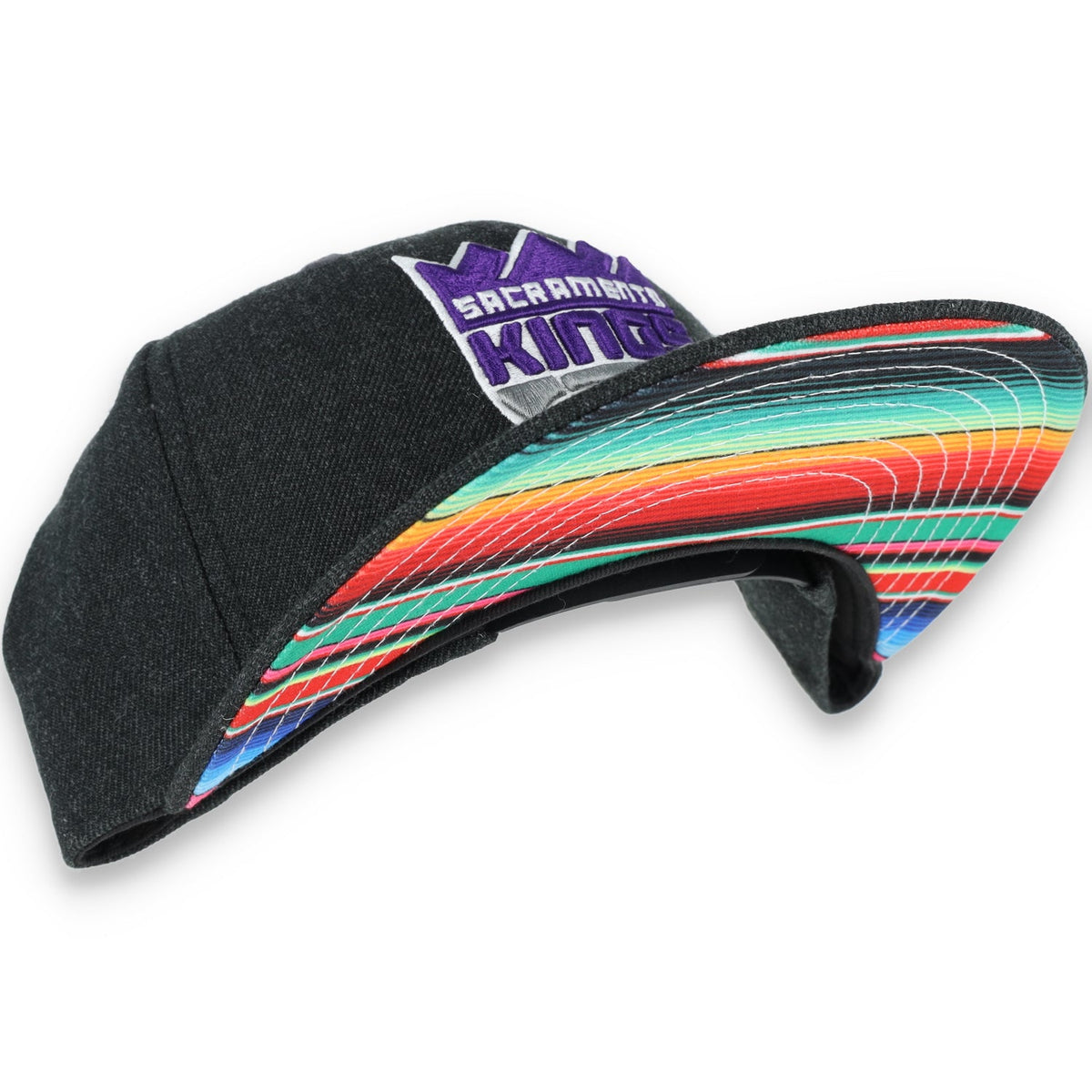Sacramento Kings serape collection-heather black/Purple/Sliver product image 6, provided for visual reference and product