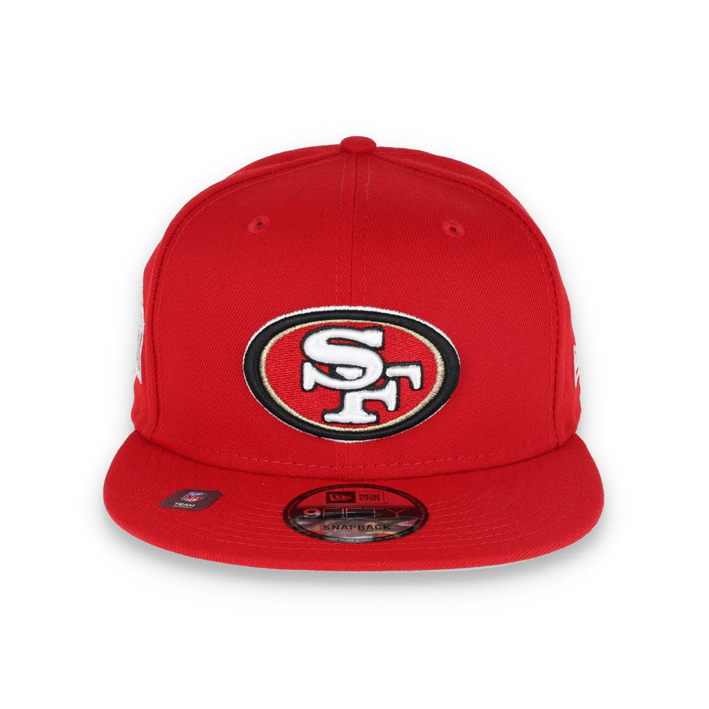 NEW ERA SAN FRANCISCO 49ERS SUPERBOWL XXIX PATCH Snapback 9FIFTY Snapback- RED product image 3, provided for visual