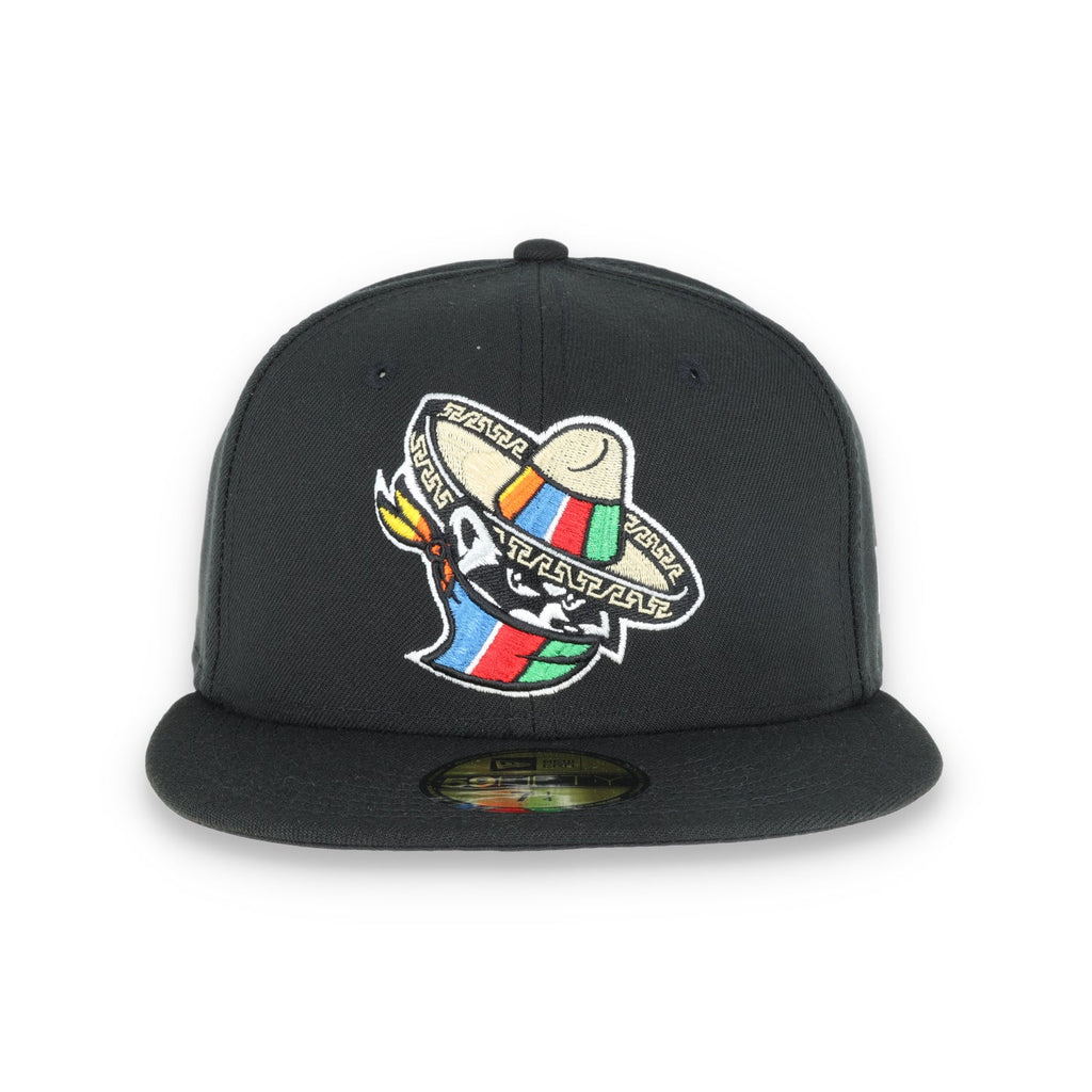 NEW ERA MiBL QUAD CITIES BANDITS COPA DE LA DIVERSION 59FIFTY FITTED HAT product image 2, provided for visual reference and