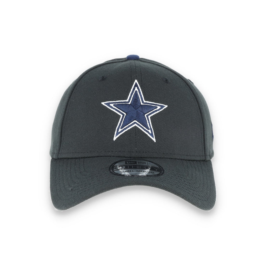 Dallas Cowboys New Era Prime Pierce 39THIRTY Flex Hat - BLACK product image 2, provided for visual reference and product