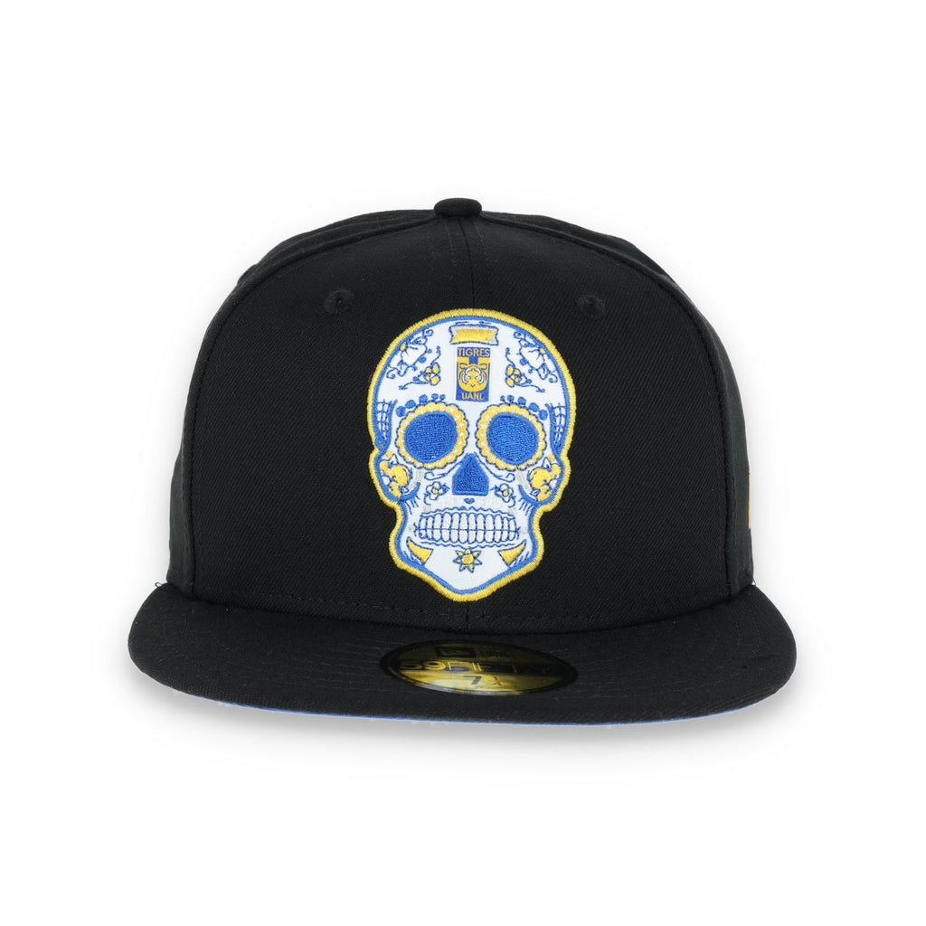 New Era Tigres Uanl Sugar Skull 59Fifty Fitted Hat product image 2, provided for visual reference and product detail review