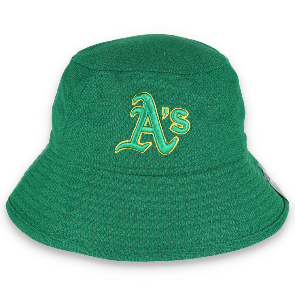 Oakland A's Bucket Hat- Green product image 1, provided for visual reference and product detail review