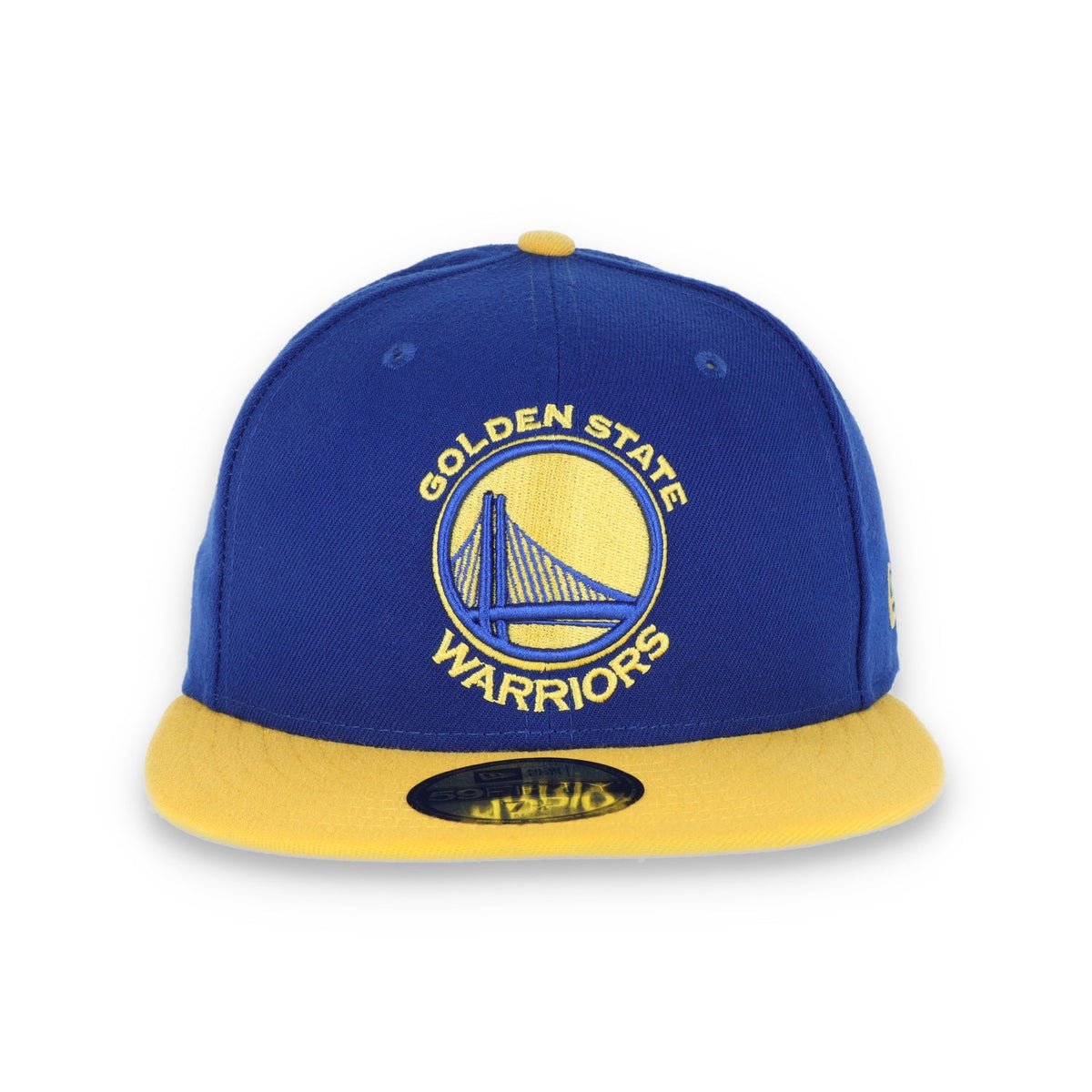 GOLDEN STATE WARRIORS Basic 5Fifty Cap -BLUE/YELLOW product image 2, provided for visual reference and product detail review