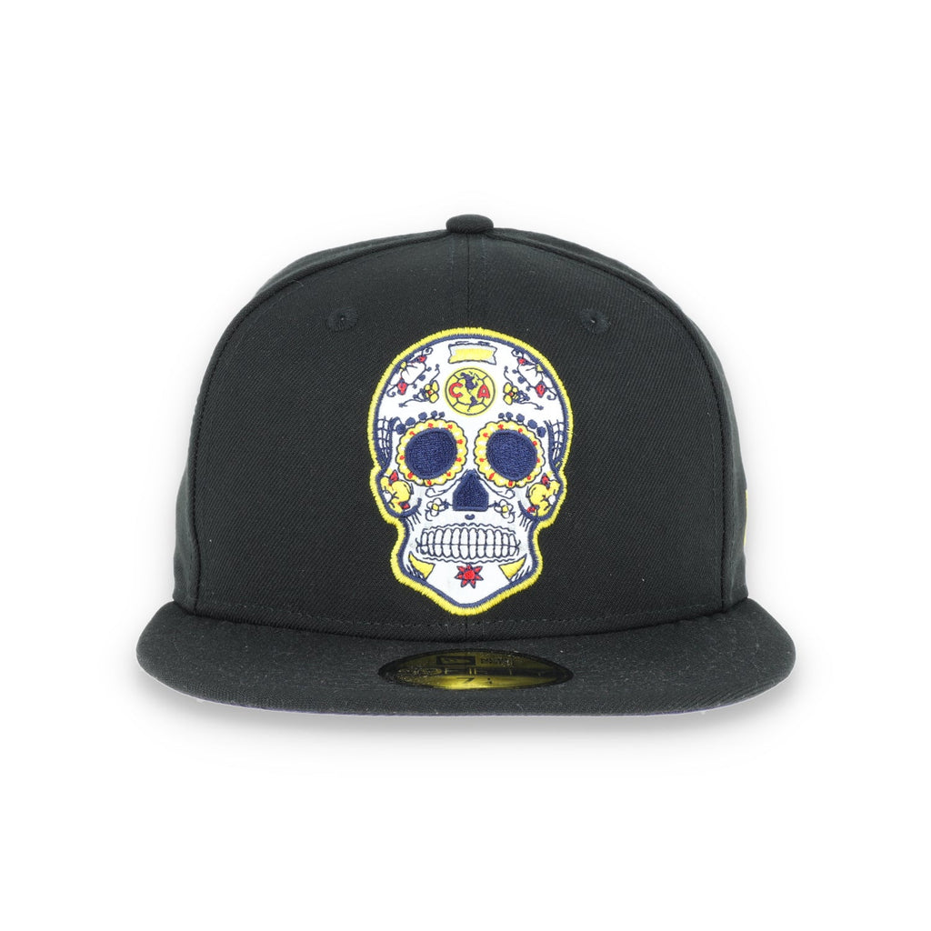 New Era Club America Sugar Skull 59Fifty Fitted Hat product image 2, provided for visual reference and product detail review