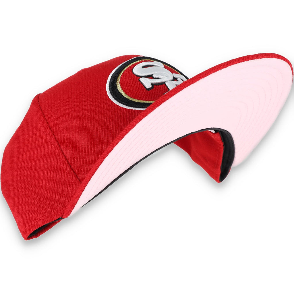 New Era San Francisco 49ers Lasrai pink collection- Sacrlet/white/pink product image 6, provided for visual reference and