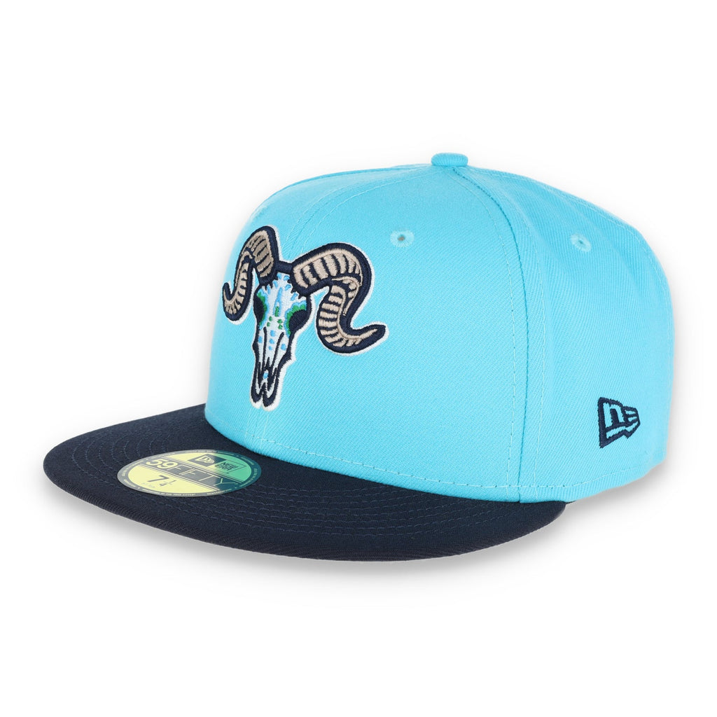 NEW ERA MiLB HARTFORD YARD GOATS COPA DE LA DIVERSION 59FIFTY FITTED HAT product image 1, provided for visual reference and