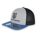 Napa High Grizzlies Flexfit 110® Melange Trucker Mesh Back Cap-Charcoal/Black product image 1, provided for visual reference