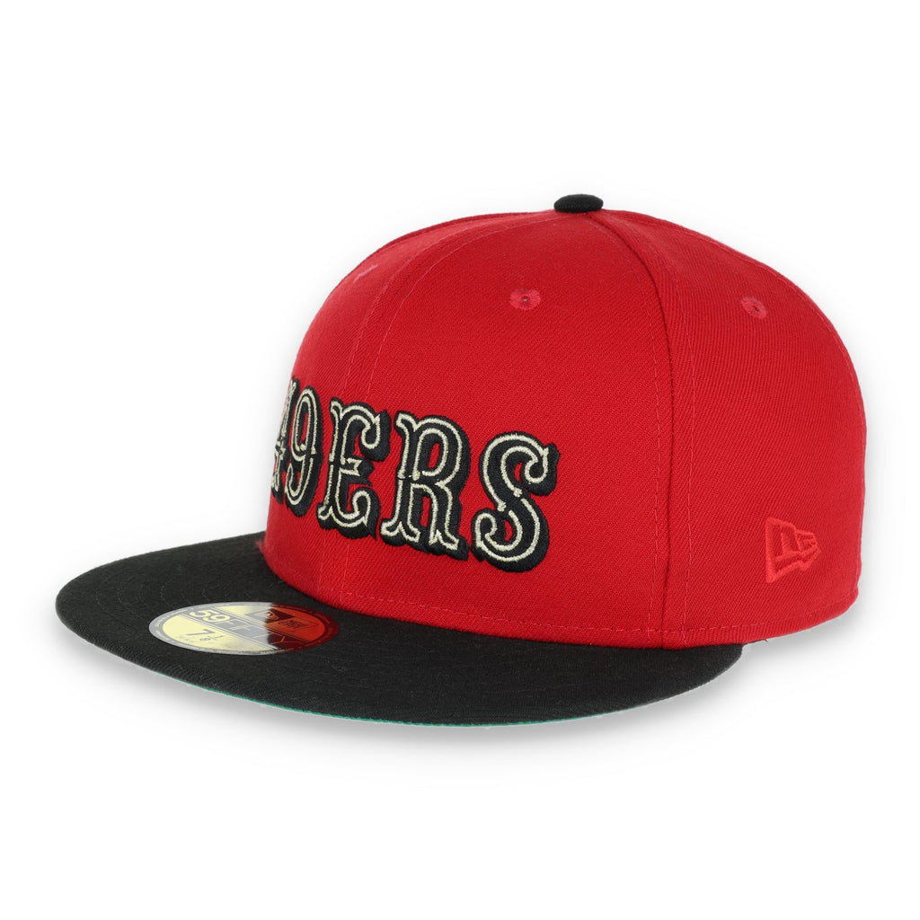 San Francisco 49Ers Nfl Basic 59Fifty Fitted-Black/Red product image 2, provided for visual reference and product detail