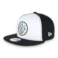 OAKLAND ATHLETICS NEW ERA 4X LOGO 9FIFTY Snapback HAT-WHITE product image 1, provided for visual reference and product