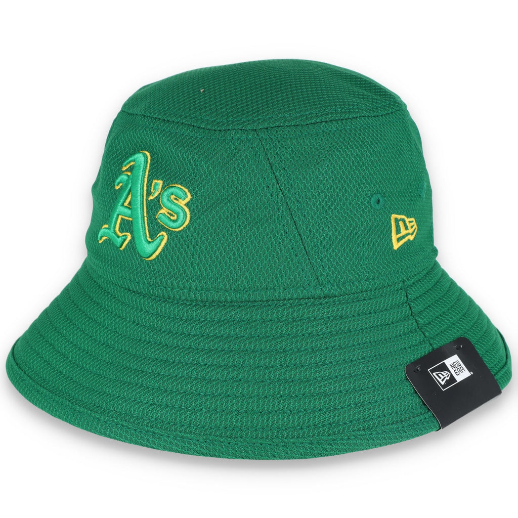Oakland A's Bucket Hat- Green product image 2, provided for visual reference and product detail review