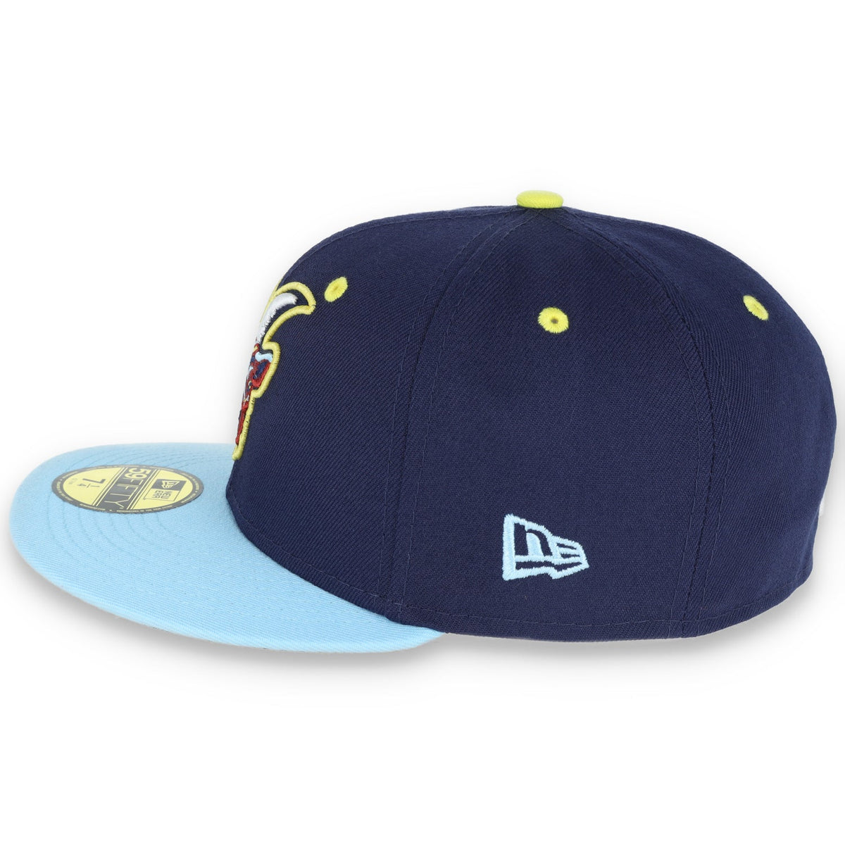 NEW ERA MiLB SOUTH BEND CUBS COPA DE LA DIVERSION 59FIFTY FITTED HAT product image 6, provided for visual reference and