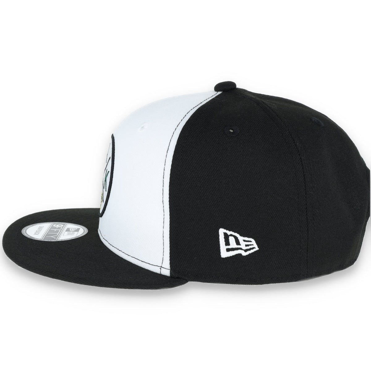 OAKLAND ATHLETICS NEW ERA 4X LOGO 9FIFTY Snapback HAT-WHITE product image 6, provided for visual reference and product
