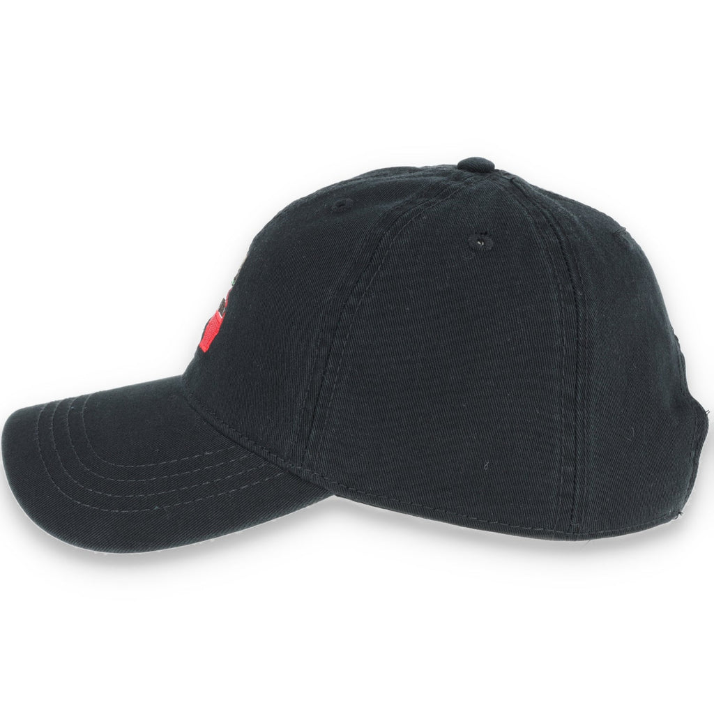The Coliseum California State Bear Adjustable Dat Hat- Black/Black product image 6, provided for visual reference and