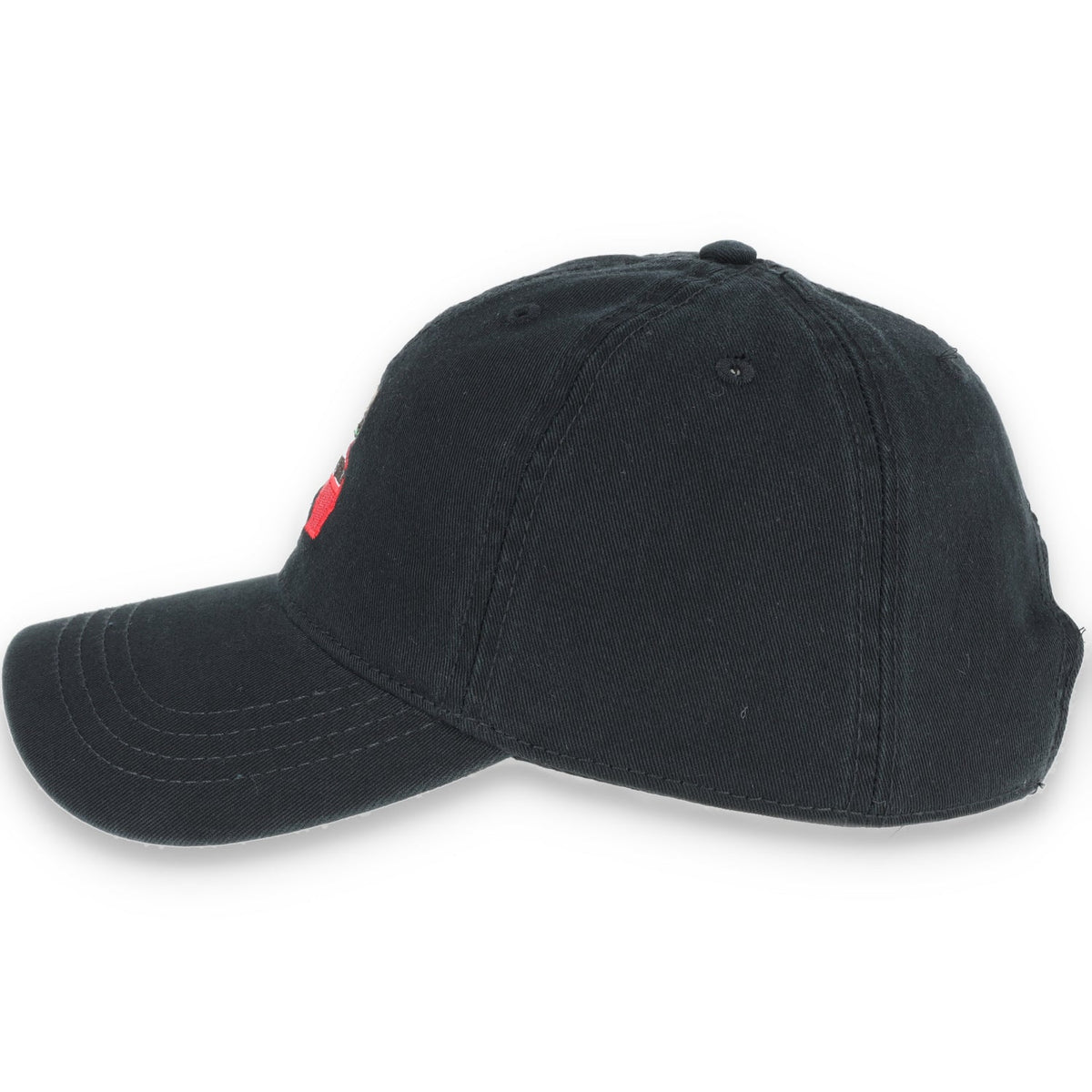 The Coliseum California State Bear Adjustable Dat Hat- Black/Black product image 6, provided for visual reference and