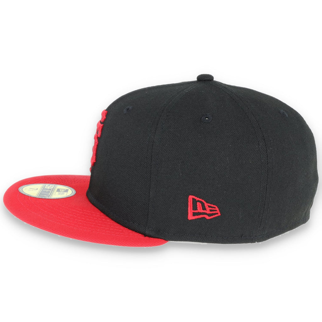San Francisco Giants New Era 59Fifty Fitted Hat-Red/Black product image 6, provided for visual reference and product detail