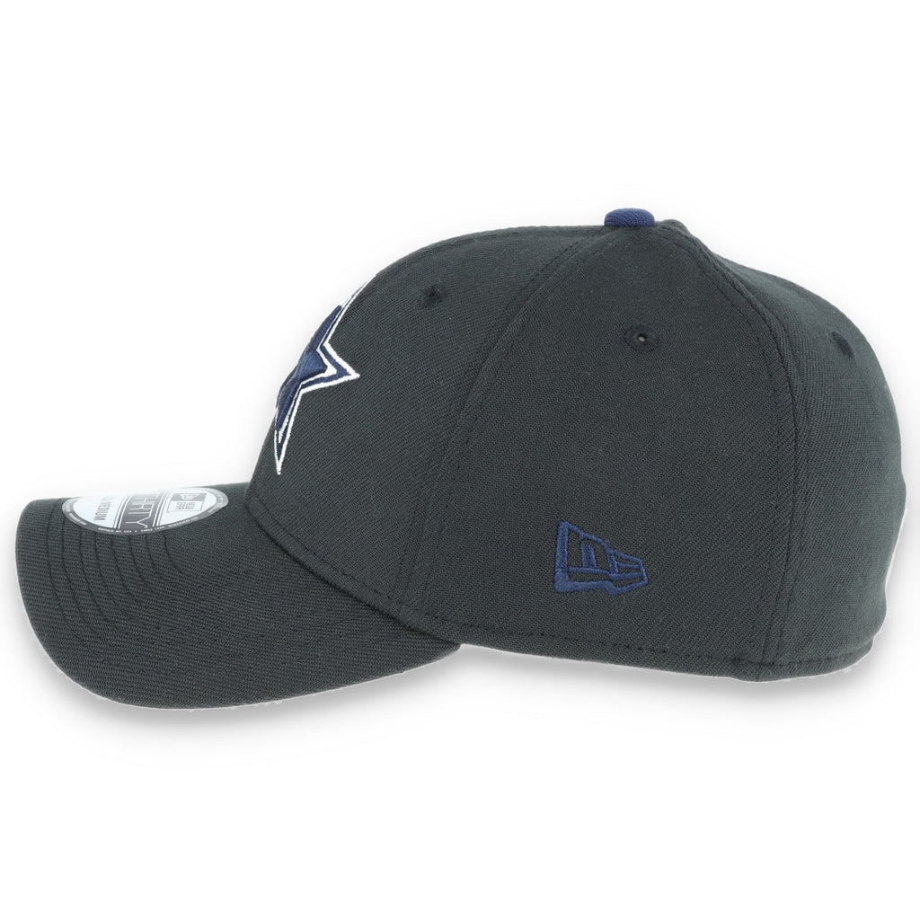 Dallas Cowboys New Era Prime Pierce 39THIRTY Flex Hat - BLACK product image 6, provided for visual reference and product