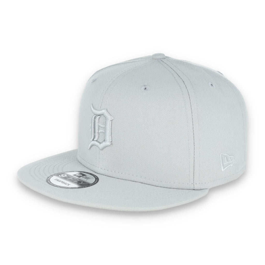 Detroit Tigers New Era Gray 9FIFTY Snapback Hat-GREY product image 1, provided for visual reference and product detail review