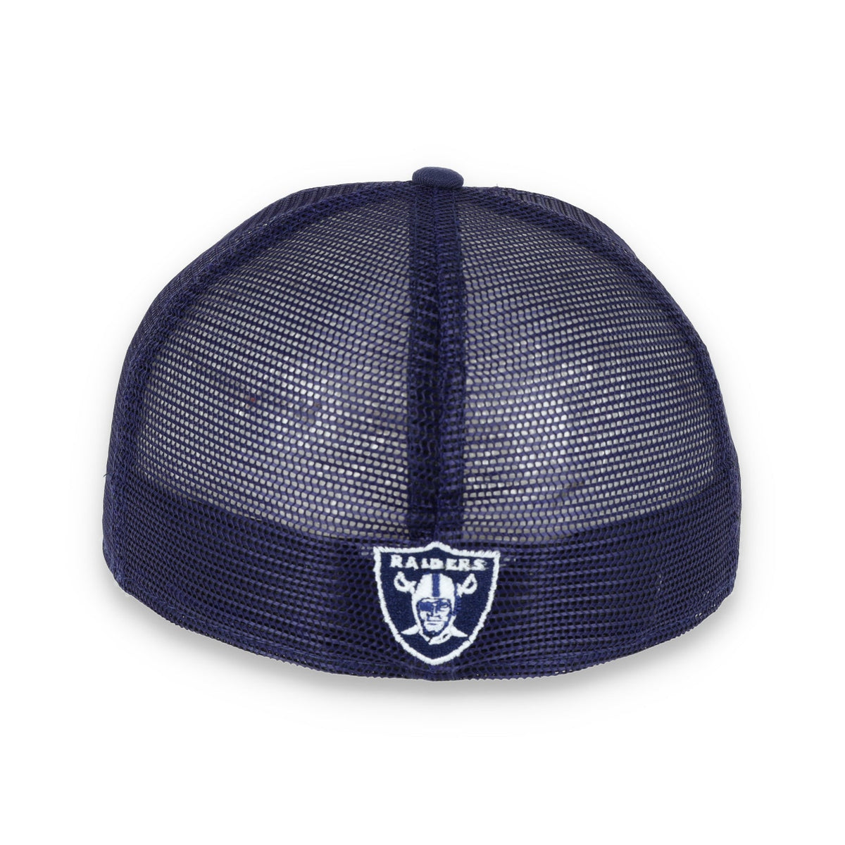LAS VEGAS RAIDERS NEW ERA mesh script 59FIFTY FITTED-navy product image 5, provided for visual reference and product detail