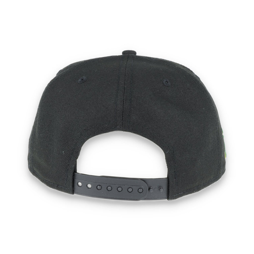 Oakland Athletics New Era 9FIFTY OG Script Adjustable Snapback Hat-Black TMC product image 5, provided for visual reference