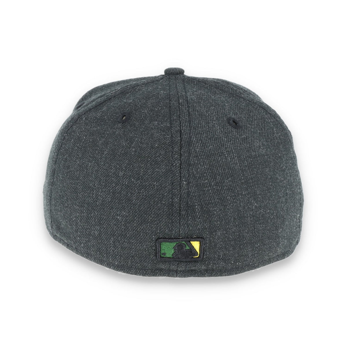 New Era 59Fifty Oakland Athletics CAP -BLACK HEATHER GOLD/ DARK GREEN product image 6, provided for visual reference and