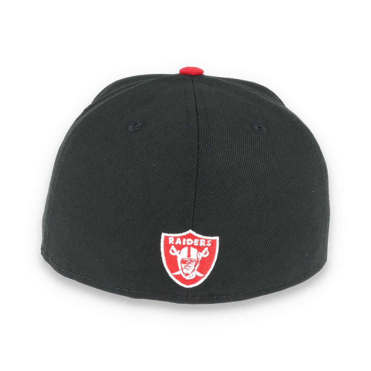 Las Vegas Raiders New Era 59Fifty Fitted Script -Black/Red product image 5, provided for visual reference and product detail