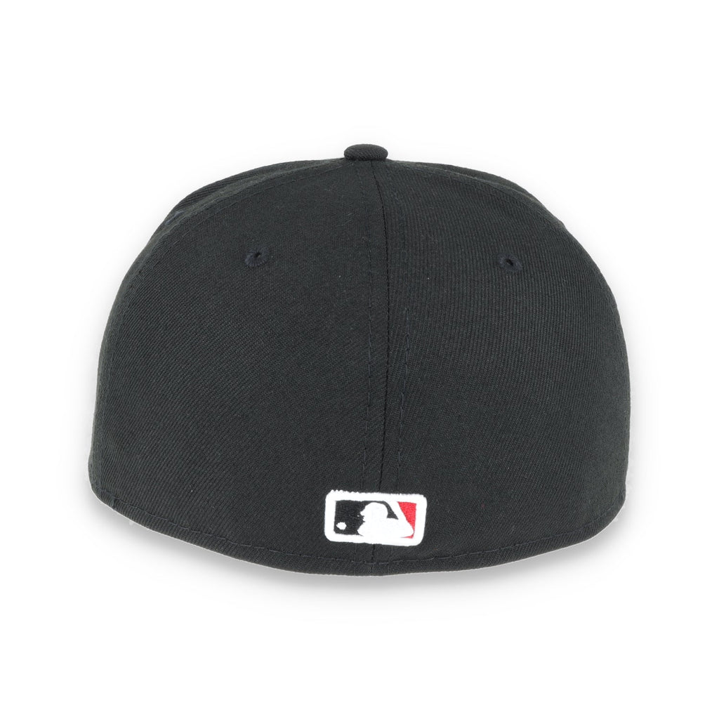 Oakland Athletics New Era 59Fifty Fitted Hat-Red/Black product image 5, provided for visual reference and product detail