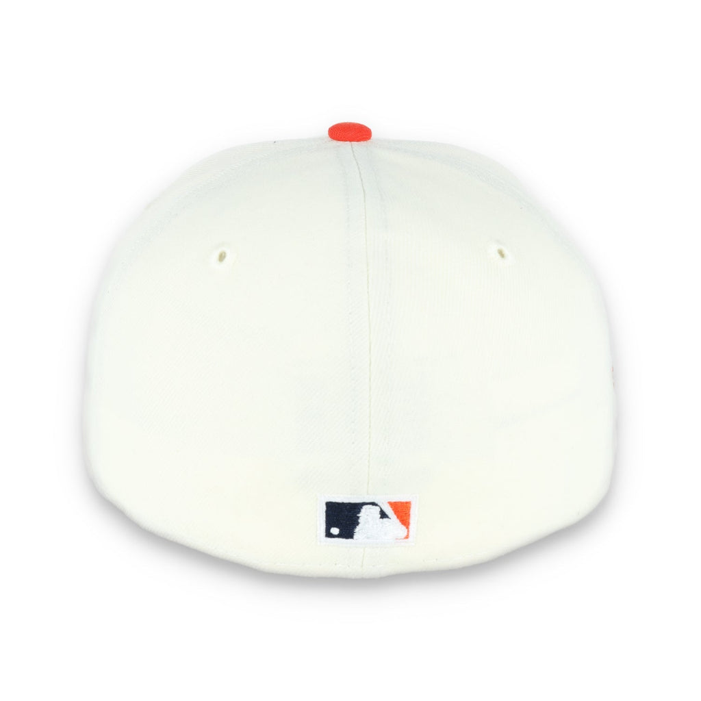 New Era Detroit Tigers Patch 59FIFTY Fitted Hat-Ivory product image 5, provided for visual reference and product detail
