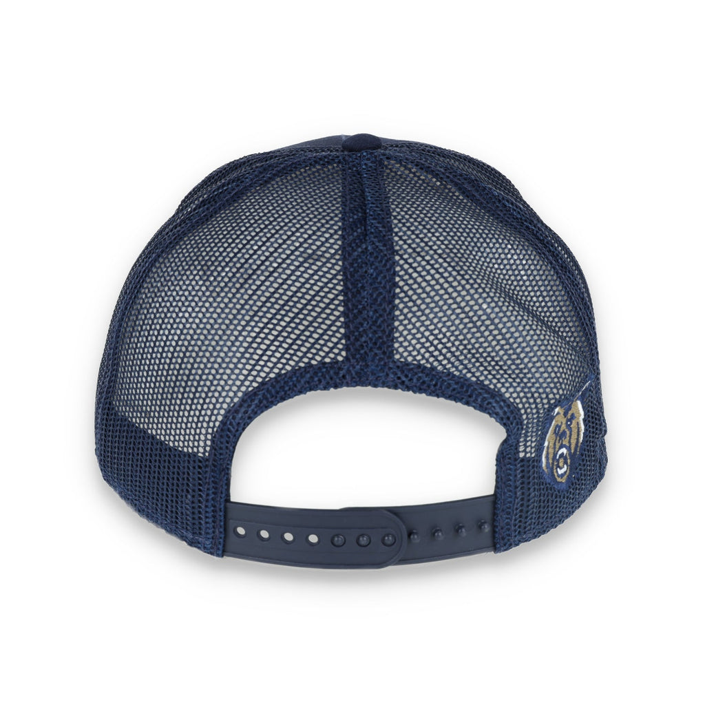 Napa High Grizzlies Flat Bill with Mesh Back Cap-Navy product image 5, provided for visual reference and product detail