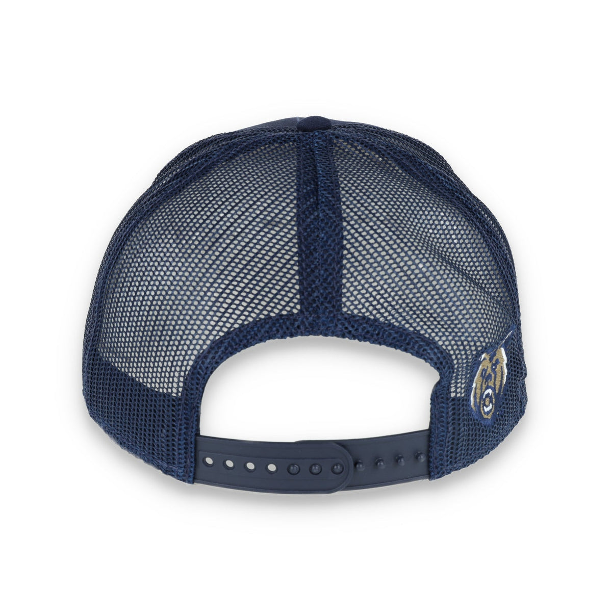 Napa High Grizzlies Flat Bill with Mesh Back Cap-Navy product image 5, provided for visual reference and product detail