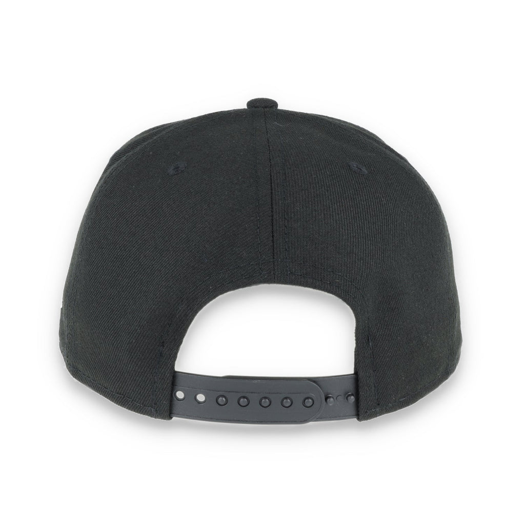 OAKLAND ATHLETICS NEW ERA SCRIPT 9FIFTY Snapback-BLK/WHT product image 5, provided for visual reference and product detail
