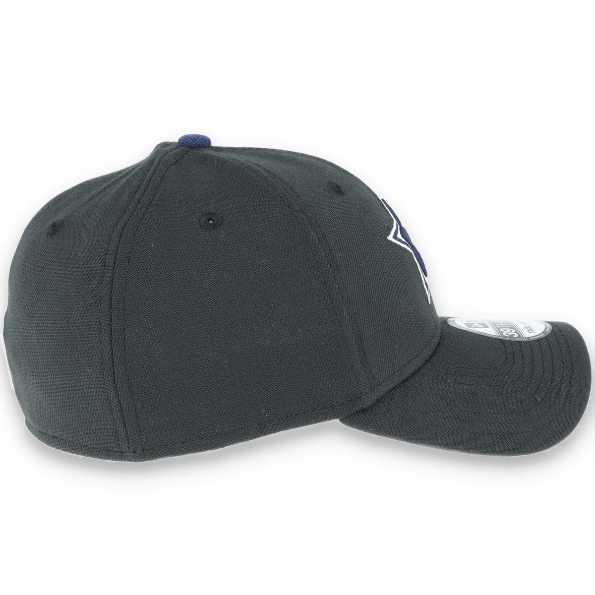 Dallas Cowboys New Era Prime Pierce 39THIRTY Flex Hat - BLACK product image 4, provided for visual reference and product