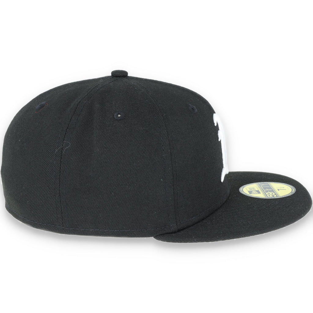 Oakland Athletics New Era 59Fifty Fitted Black/White product image 4, provided for visual reference and product detail review