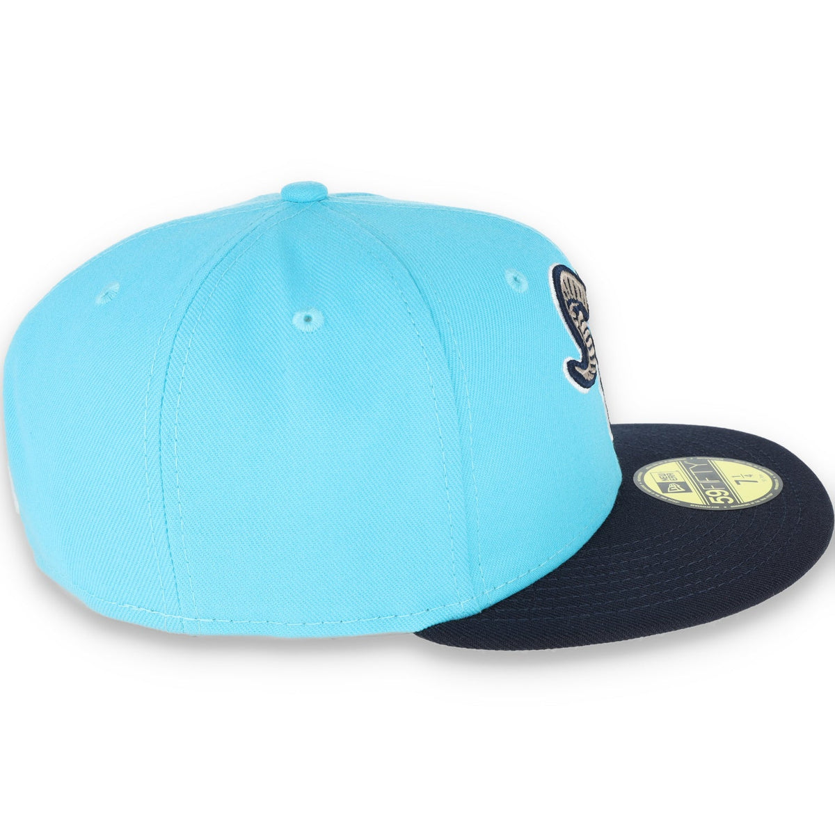 NEW ERA MiLB HARTFORD YARD GOATS COPA DE LA DIVERSION 59FIFTY FITTED HAT product image 4, provided for visual reference and