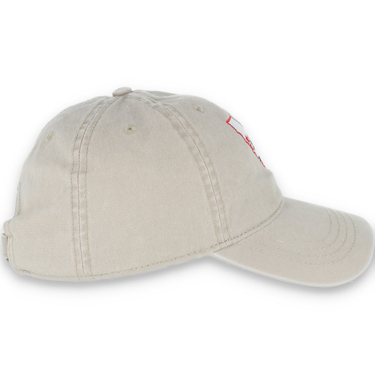 The Coliseum California State Bear Adjustable Dat Hat- Khaki product image 4, provided for visual reference and product