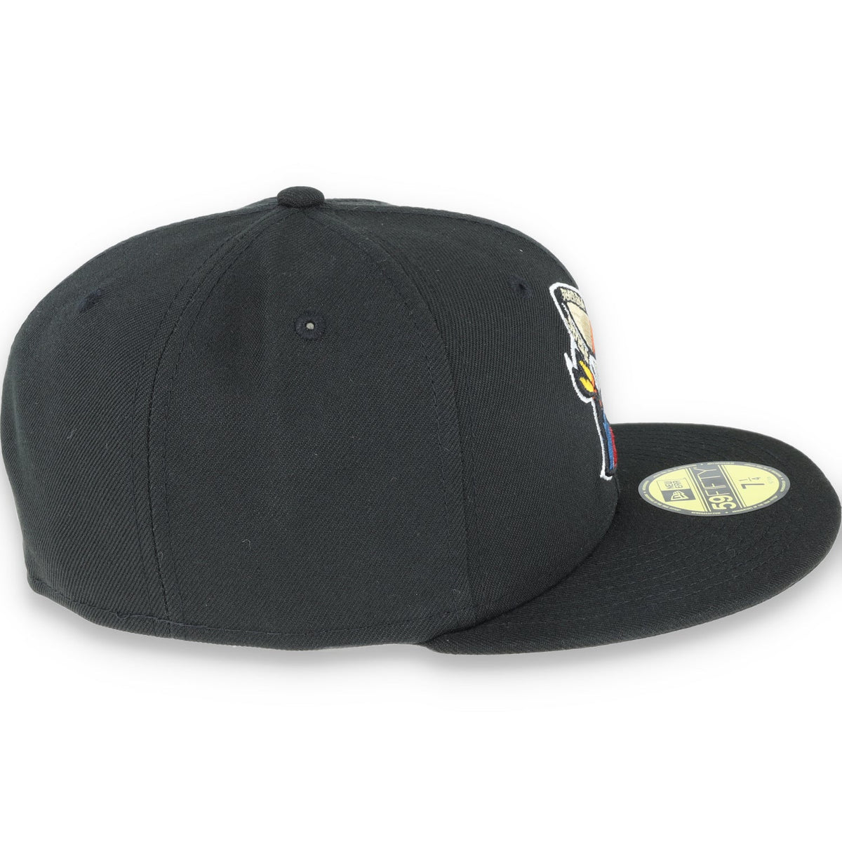 NEW ERA MiBL QUAD CITIES BANDITS COPA DE LA DIVERSION 59FIFTY FITTED HAT product image 4, provided for visual reference and