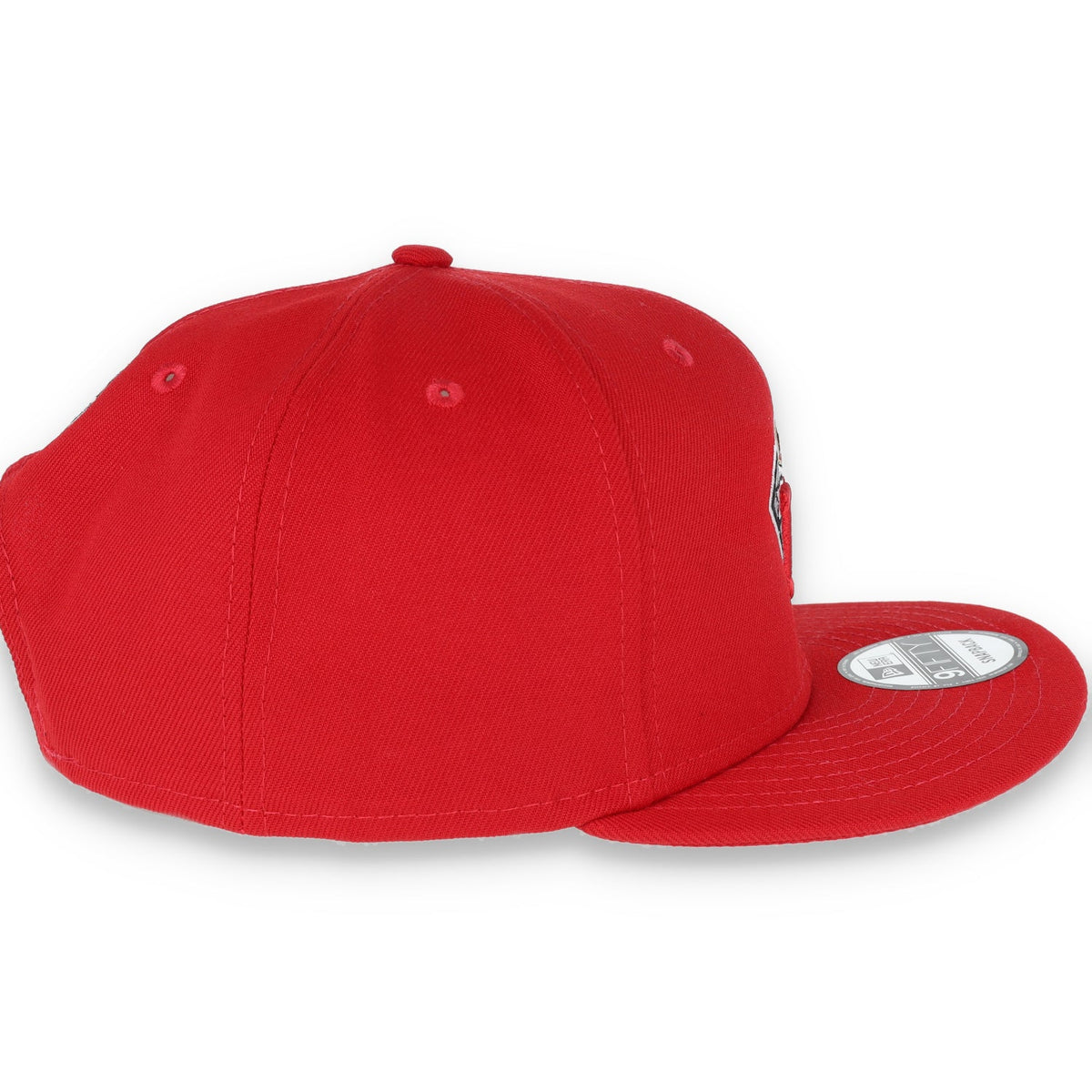 San Francisco 49ers New Era 75th Anniversary 9FIFTY Snapback Adjustable Hat - Scarlet product image 4, provided for visual