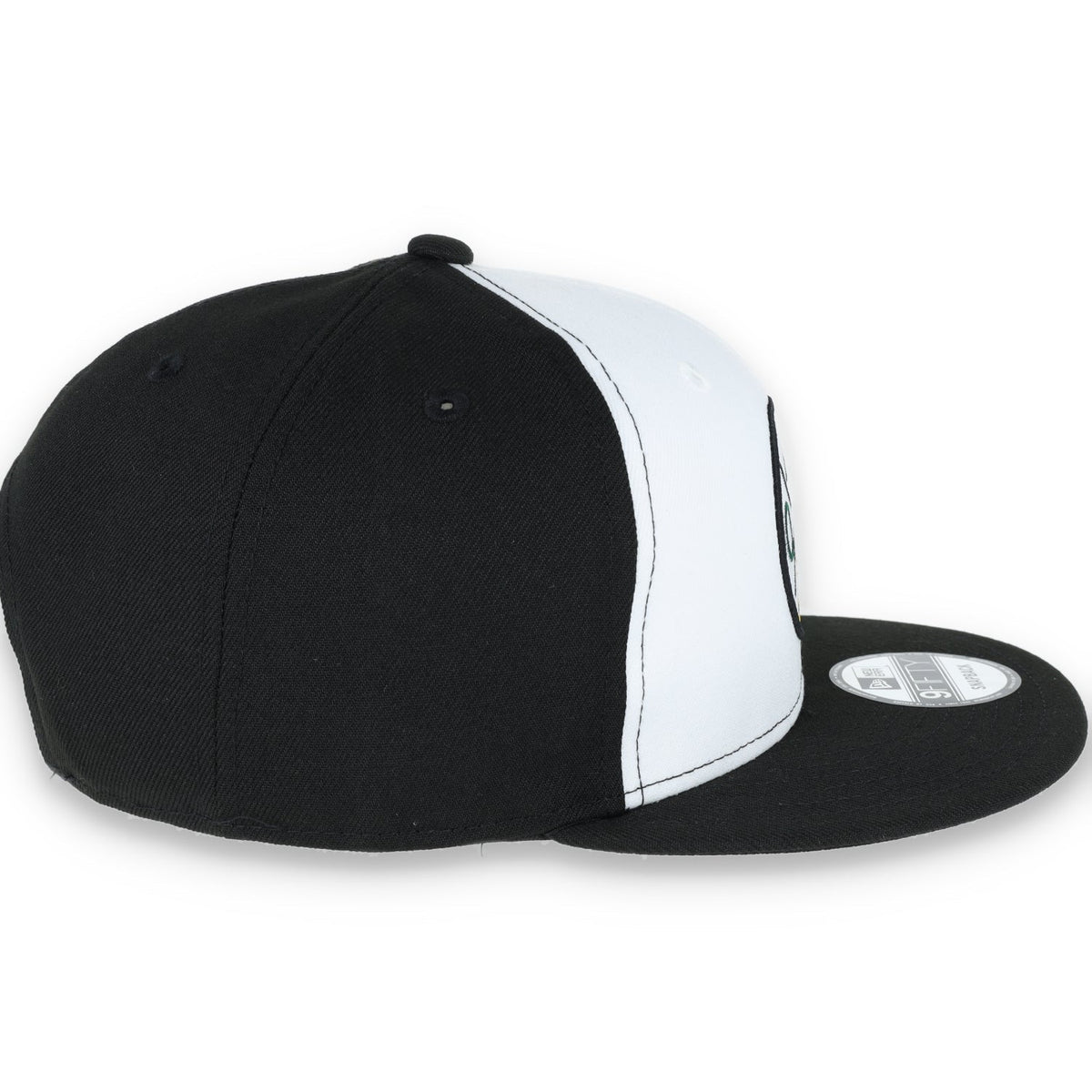 OAKLAND ATHLETICS NEW ERA 4X LOGO 9FIFTY Snapback HAT-WHITE product image 4, provided for visual reference and product